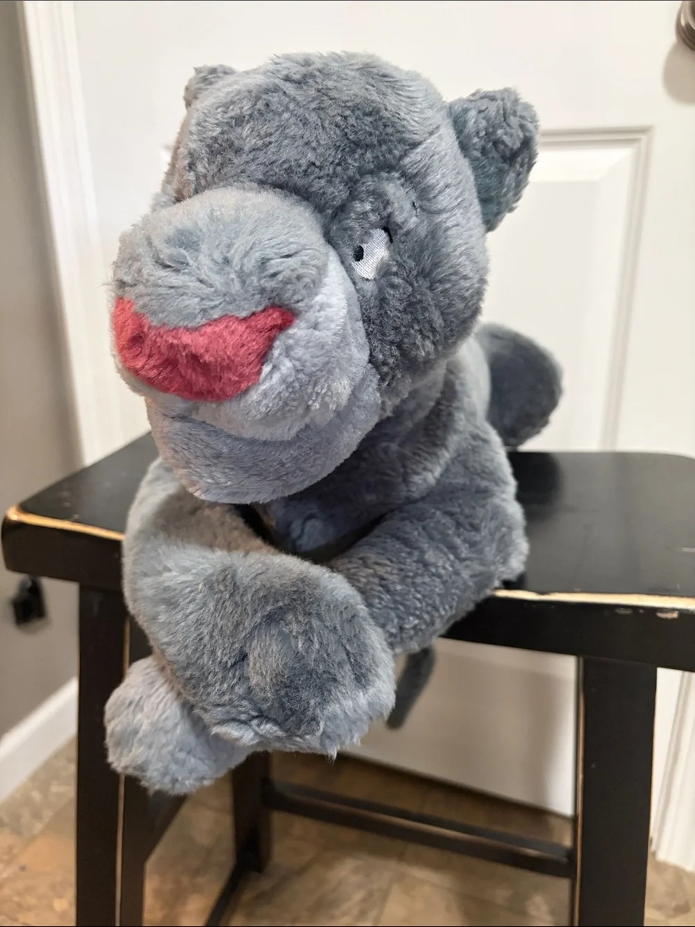 Disney Gray Plush Seal Stuffed Animal